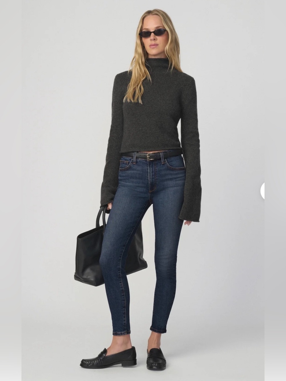 Joe’s Jeans High Rise Skinny Jeans Indigo Washed Size 32